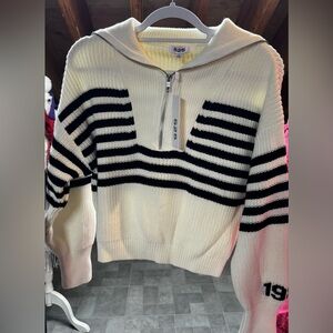 525 America Striped Sweater